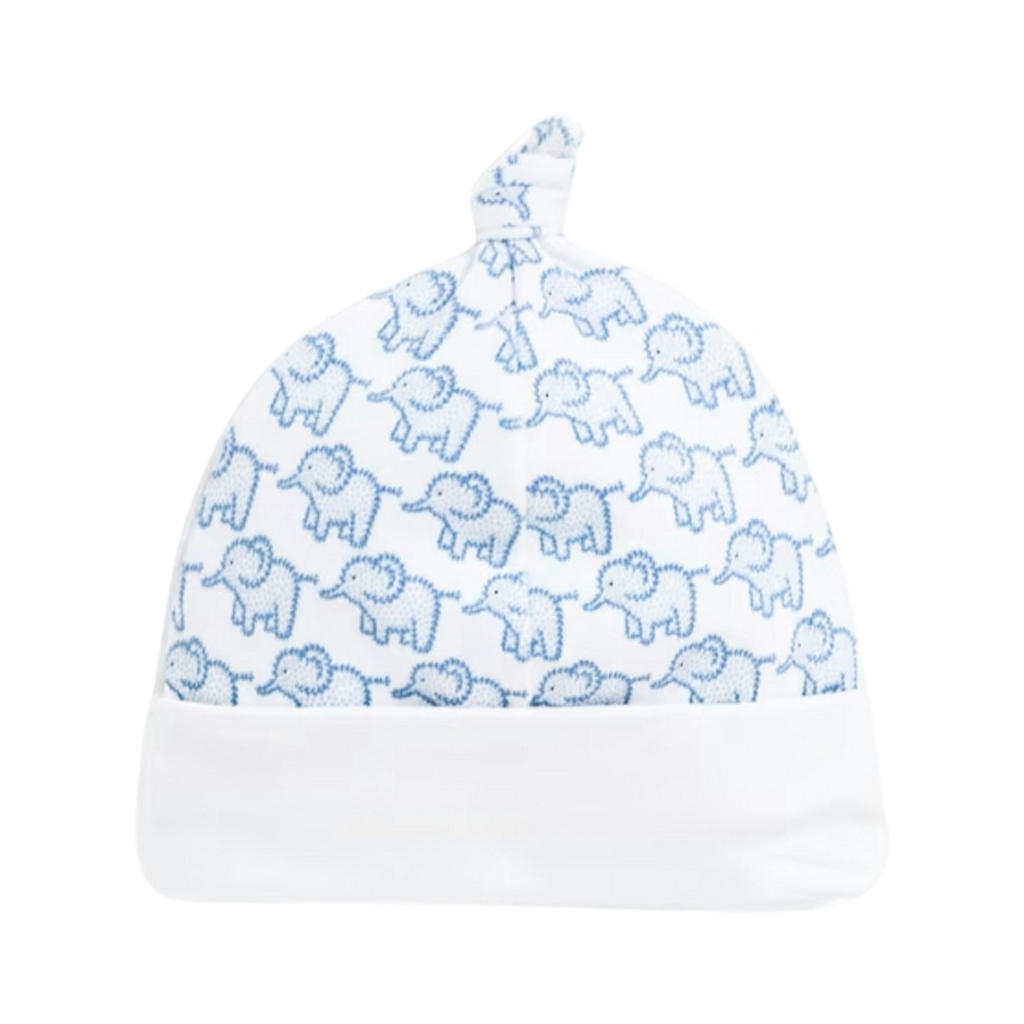 Blue Little Elephant Cotton Baby Hat