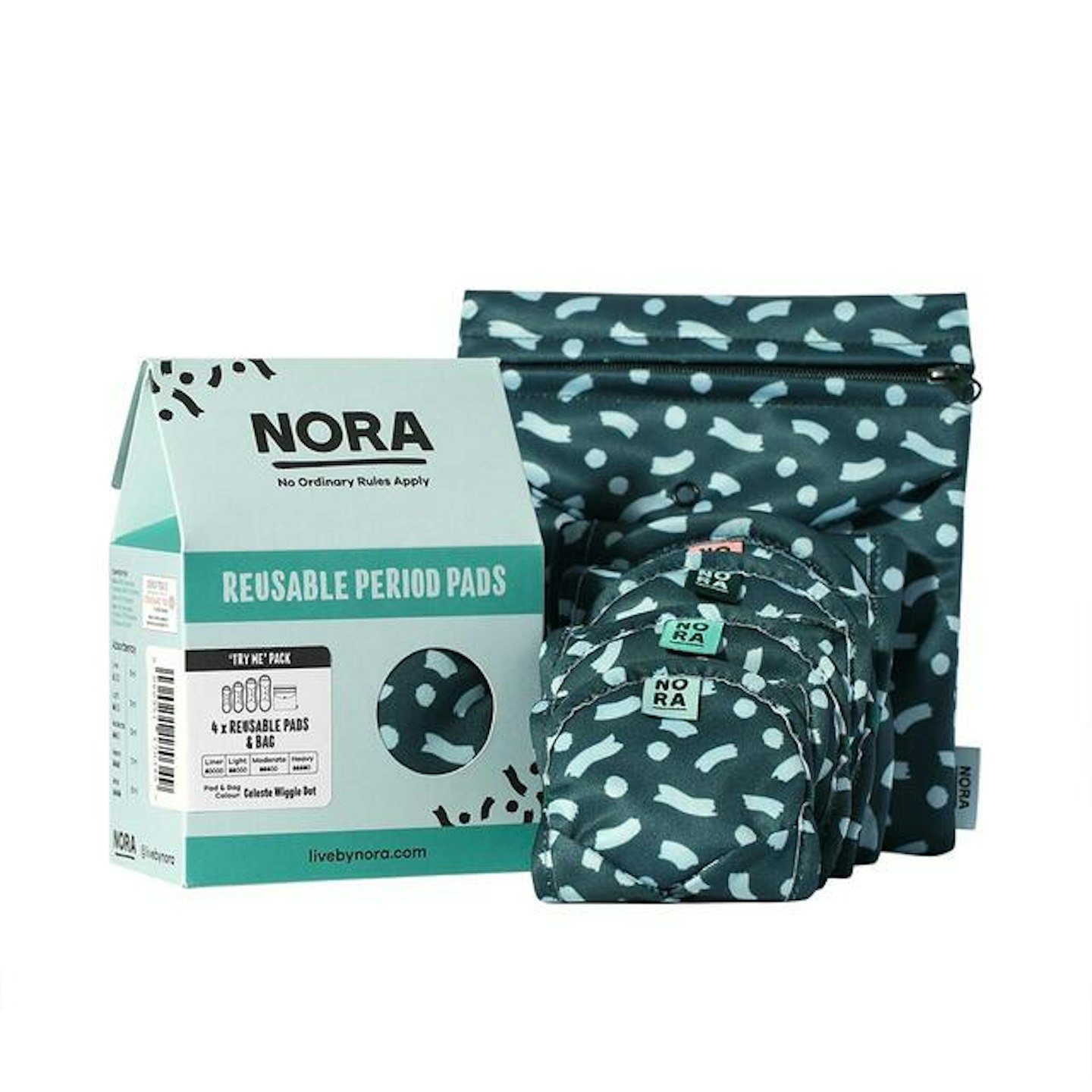nora reusable sanitary pads eco pads