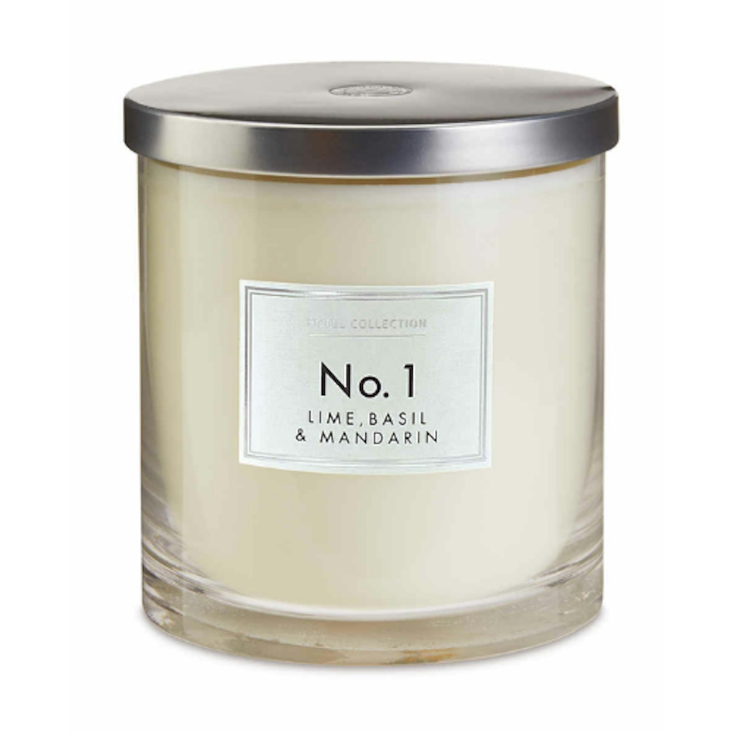 Lime & Basil Hurricane Candle
