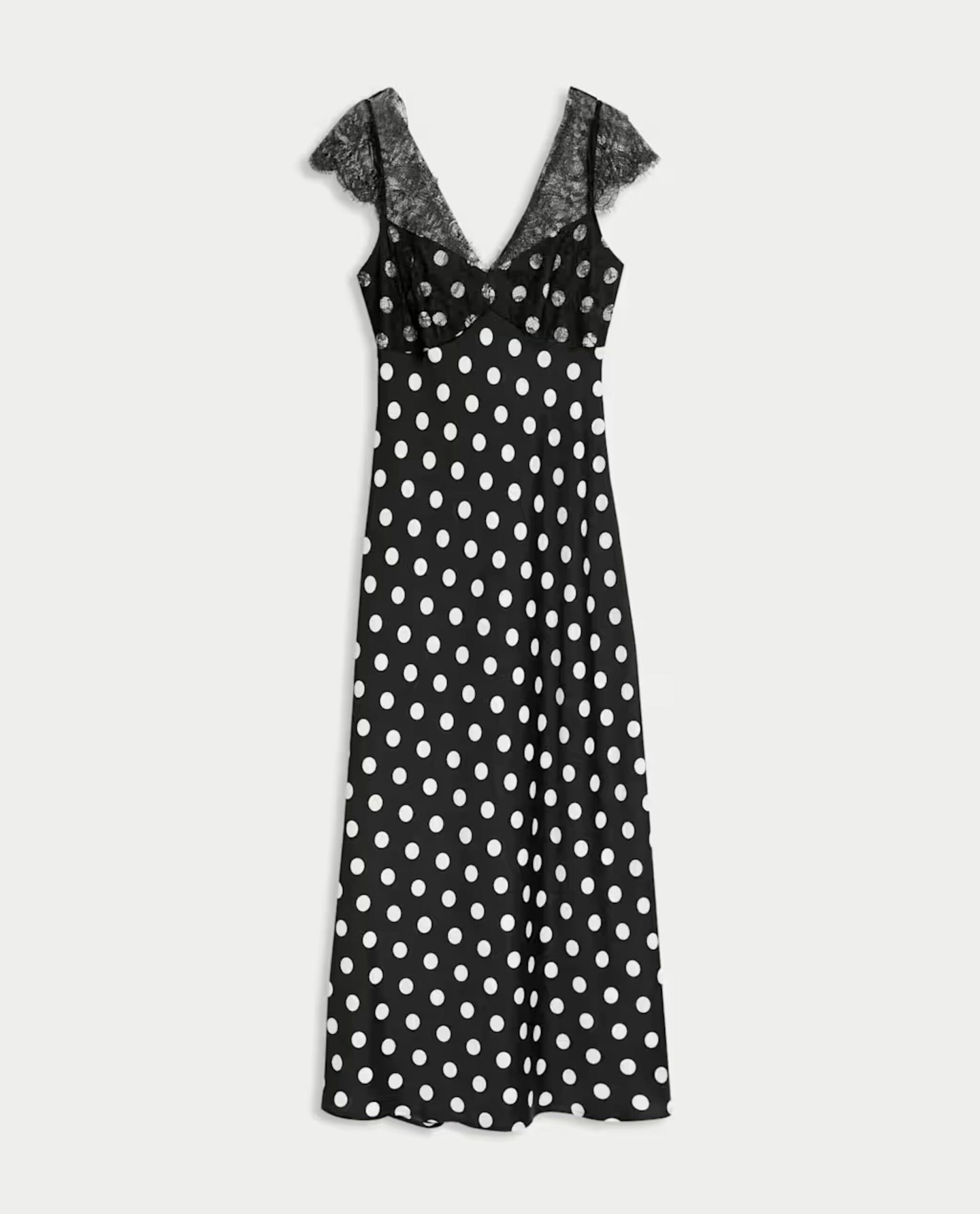 M&S, Lace Polka Dot Maxi
