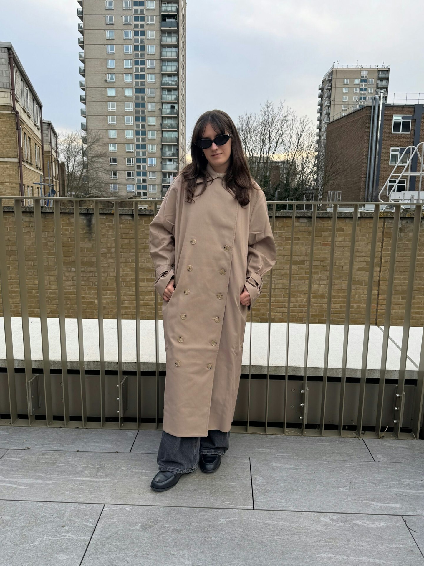 Toteme Signature Cotton-Blend Trench Coat