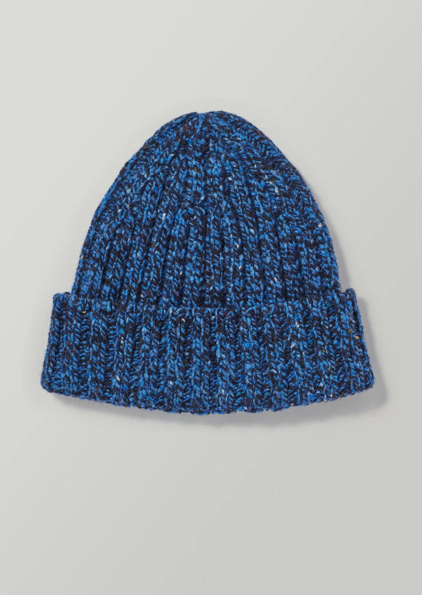 Toast, Donegal Marl Ribbed Hat