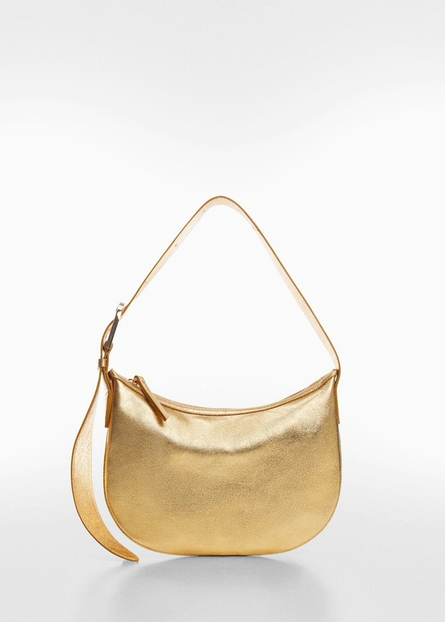 Mango, Leather Shoulder Bag