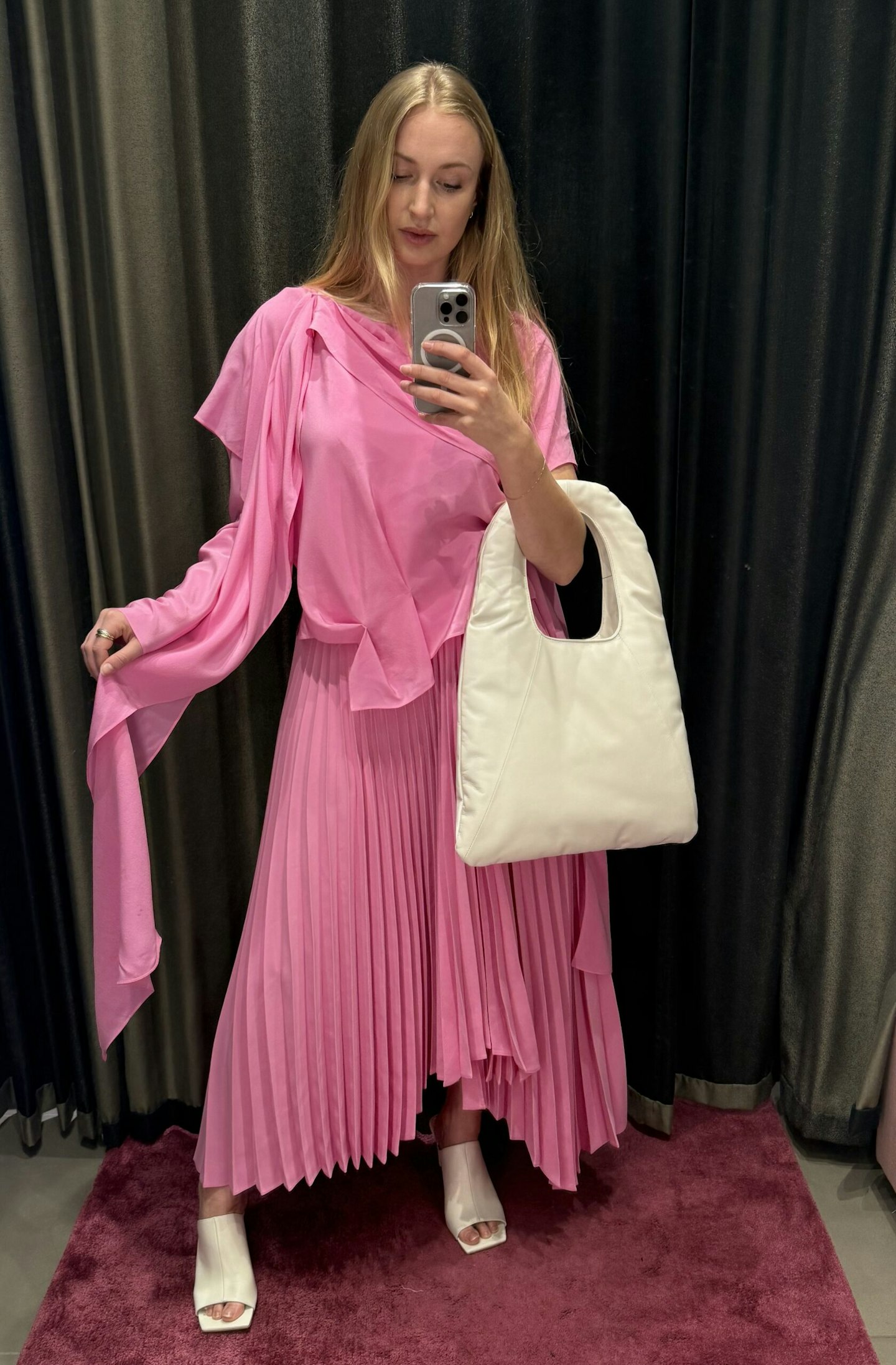 john lewis x awake mode pink