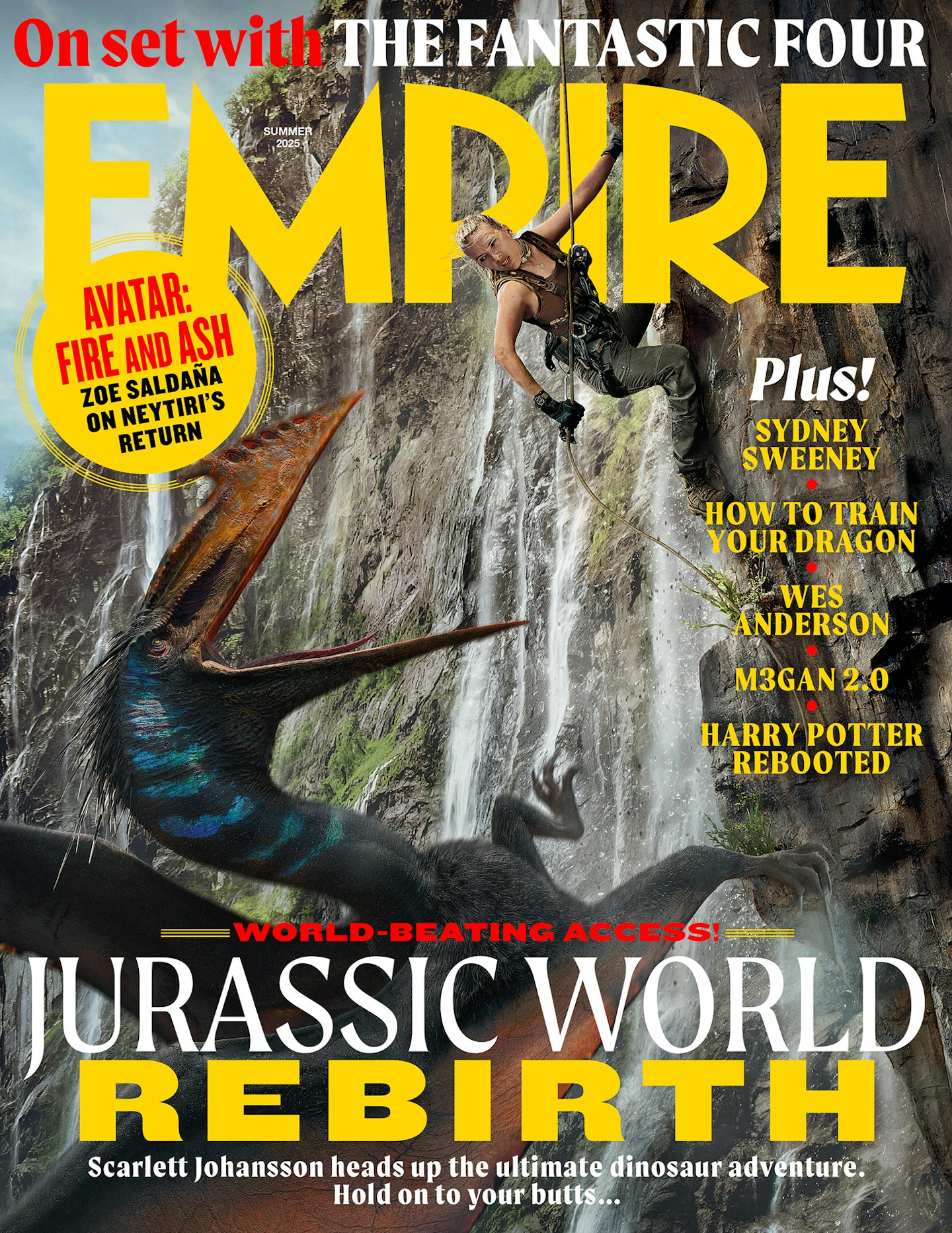 Empire – Jurassic World Rebirth – Newsstand Cover Summer 2025