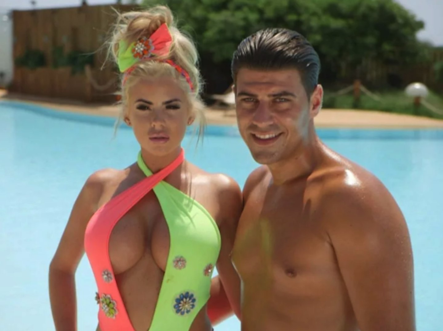 Jon Clark and Hannah Elizabeth - runners up of Love Island series 1 (2015) then
