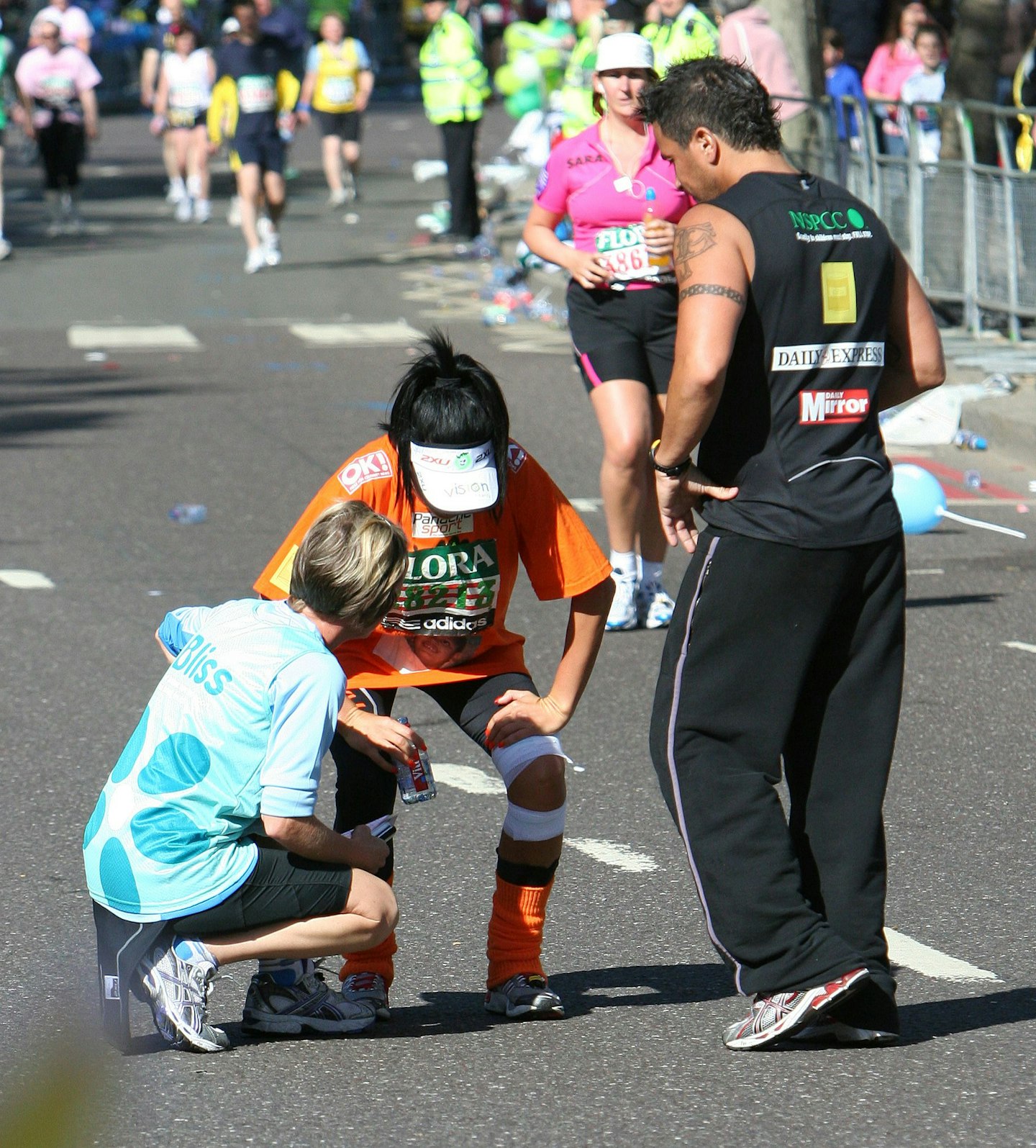 Katie Price London Marathon
