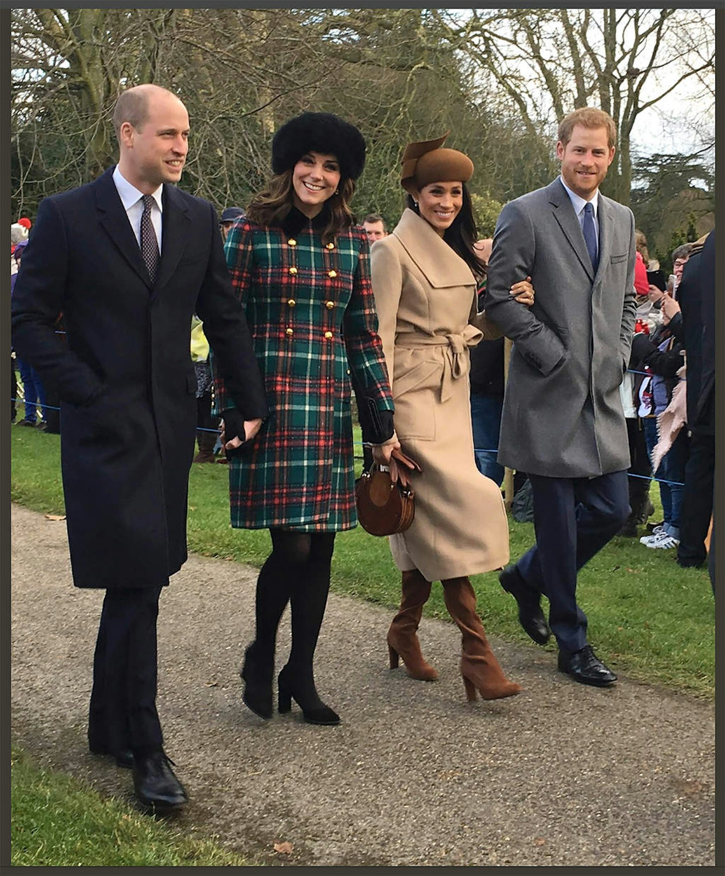 The "Fab Four": Princw William, Kate Middleton, Meghan Markle, Prince Harry