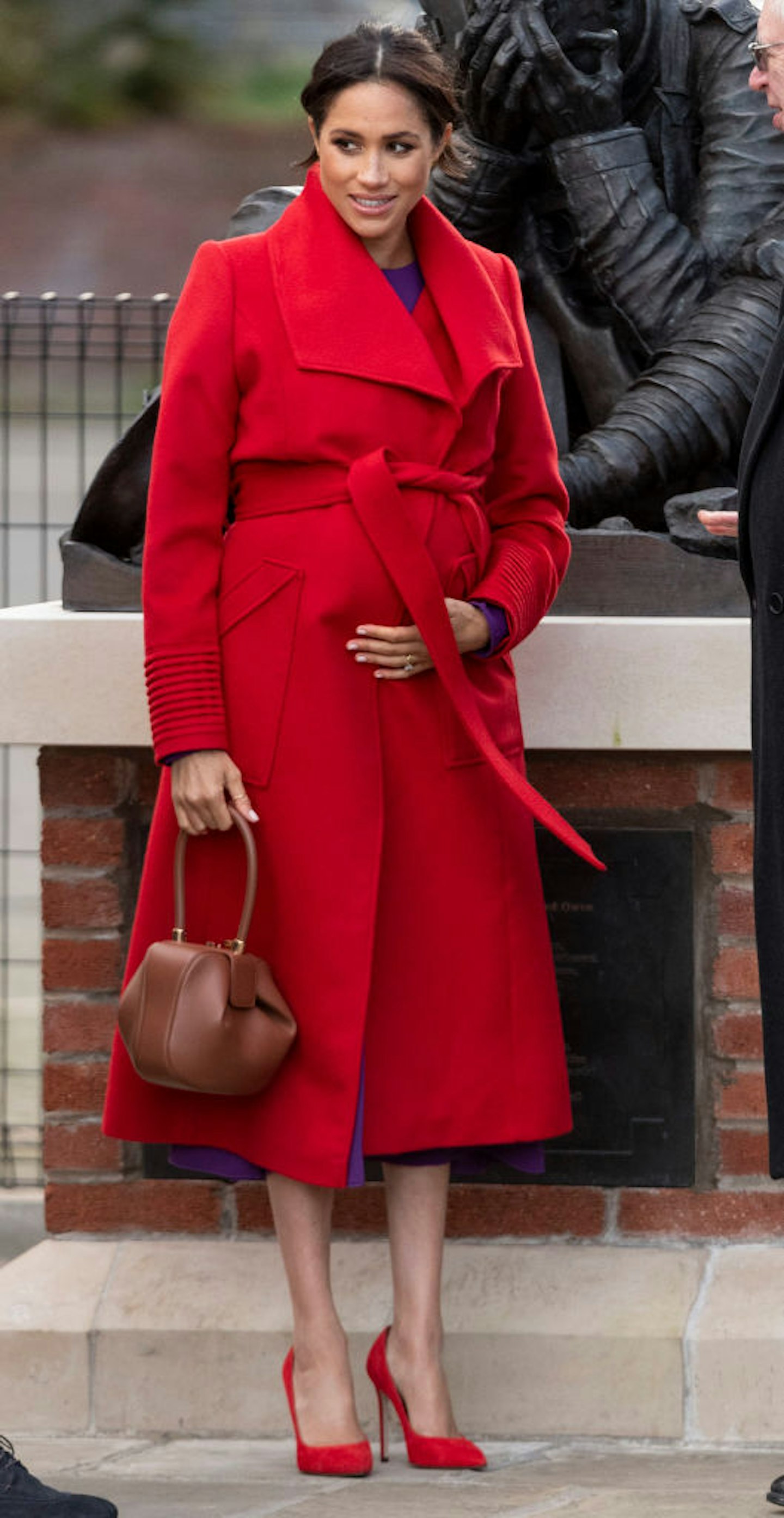 meghan markle pregnancy style