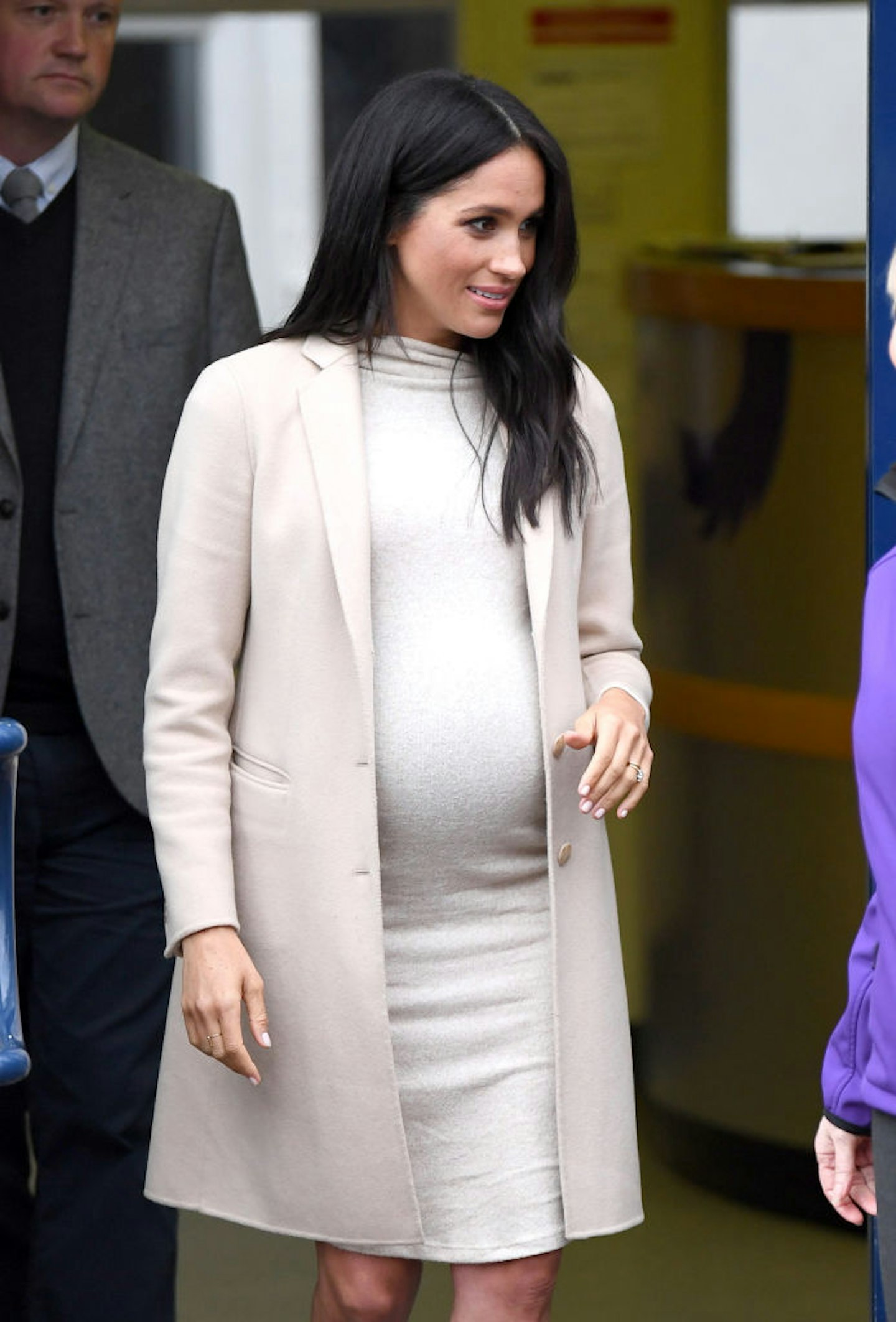 meghan markle pregnancy style