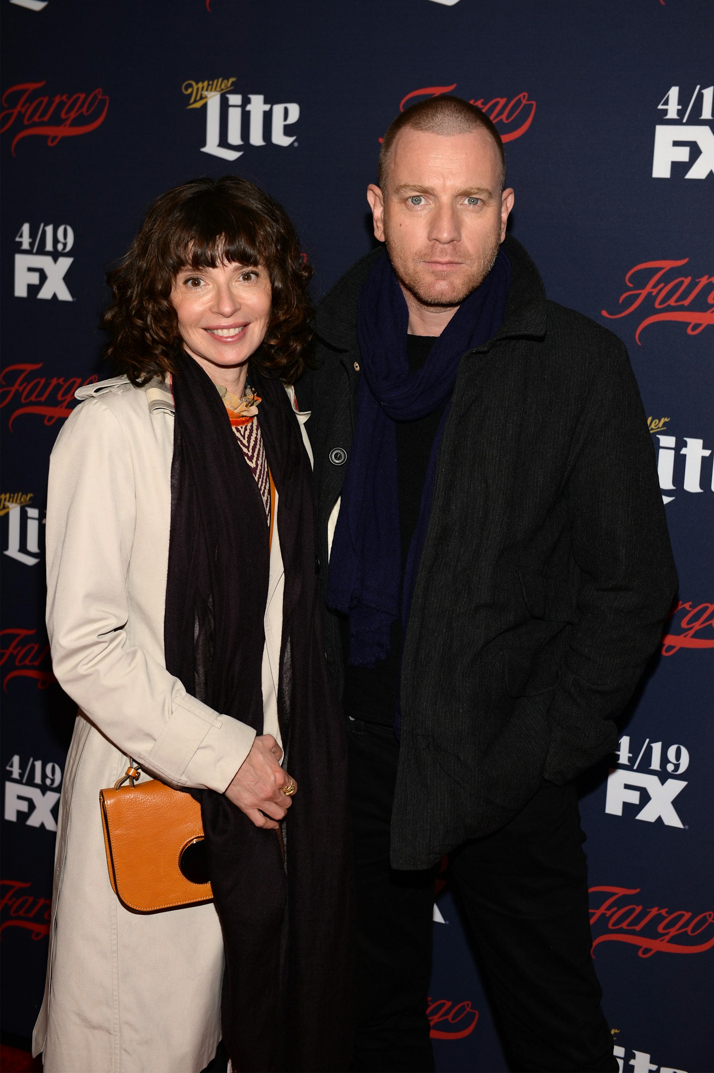 Ewan McGregor and Eve Mavrakis