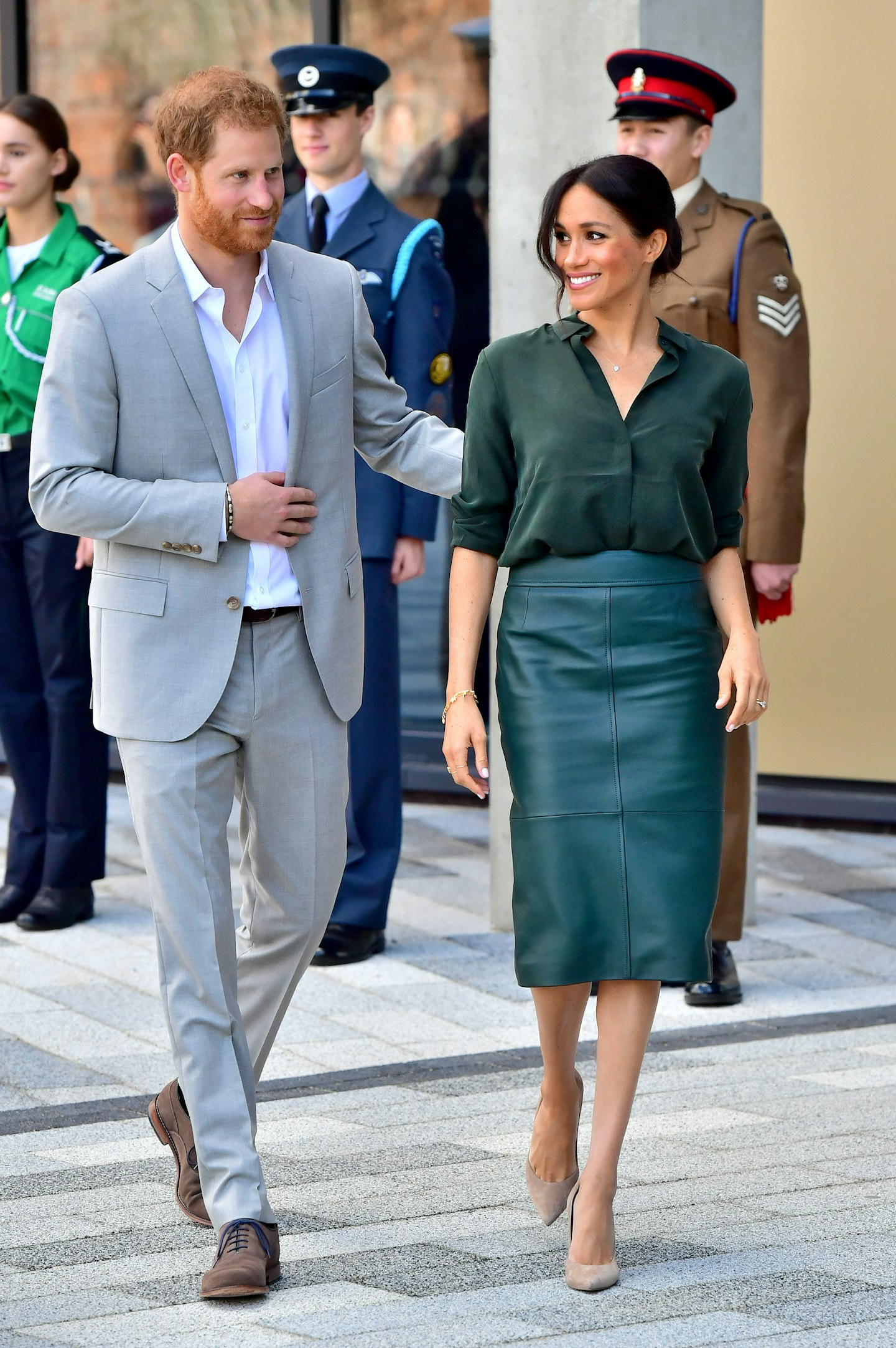 Meghan Markle in Hugo Boss