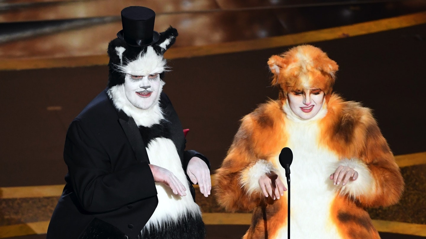 James Corden and Rebel Wilson