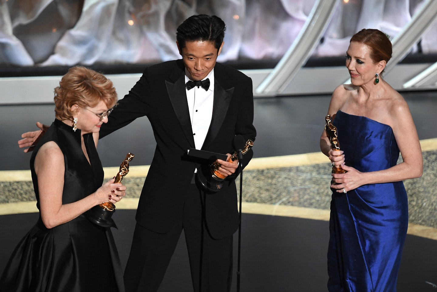 Vivian Baker, Kazu Hiro, and Anne Morgan