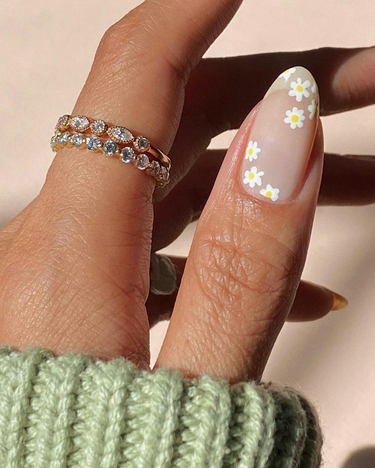 Daisy Nail Art