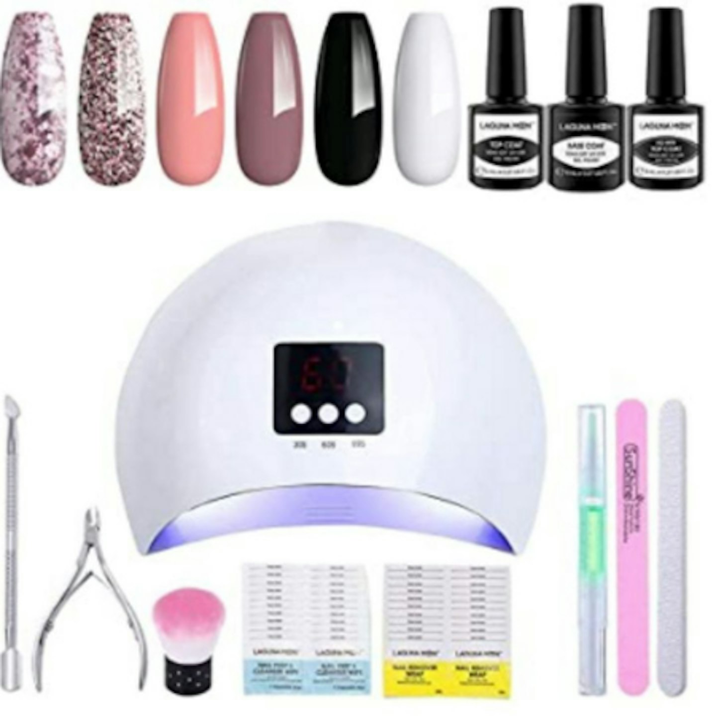Lagunamoon Gel Nail Polishes Set