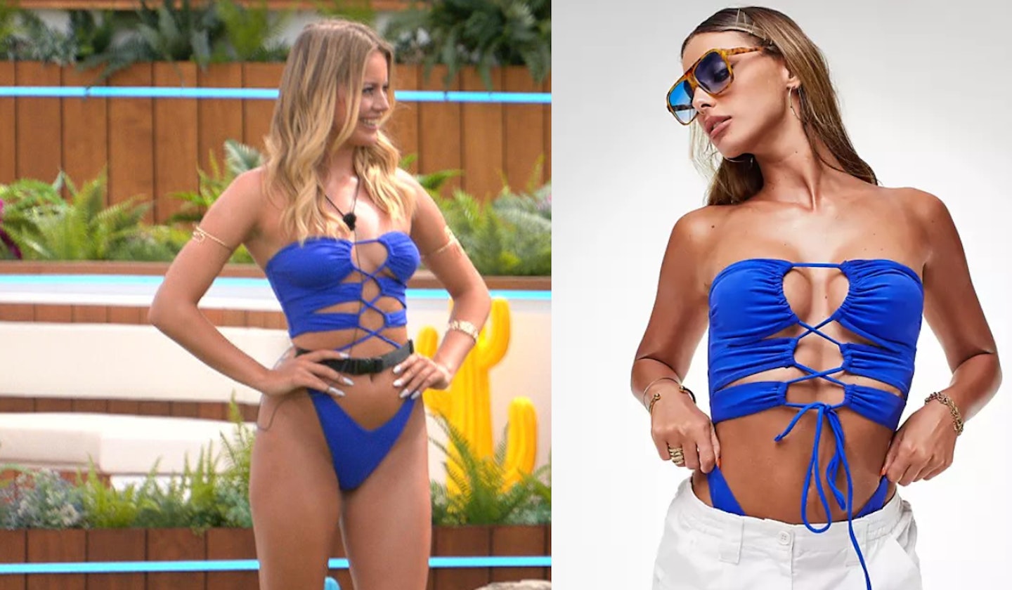 Tasha's Cobalt Blue Tie Bikini